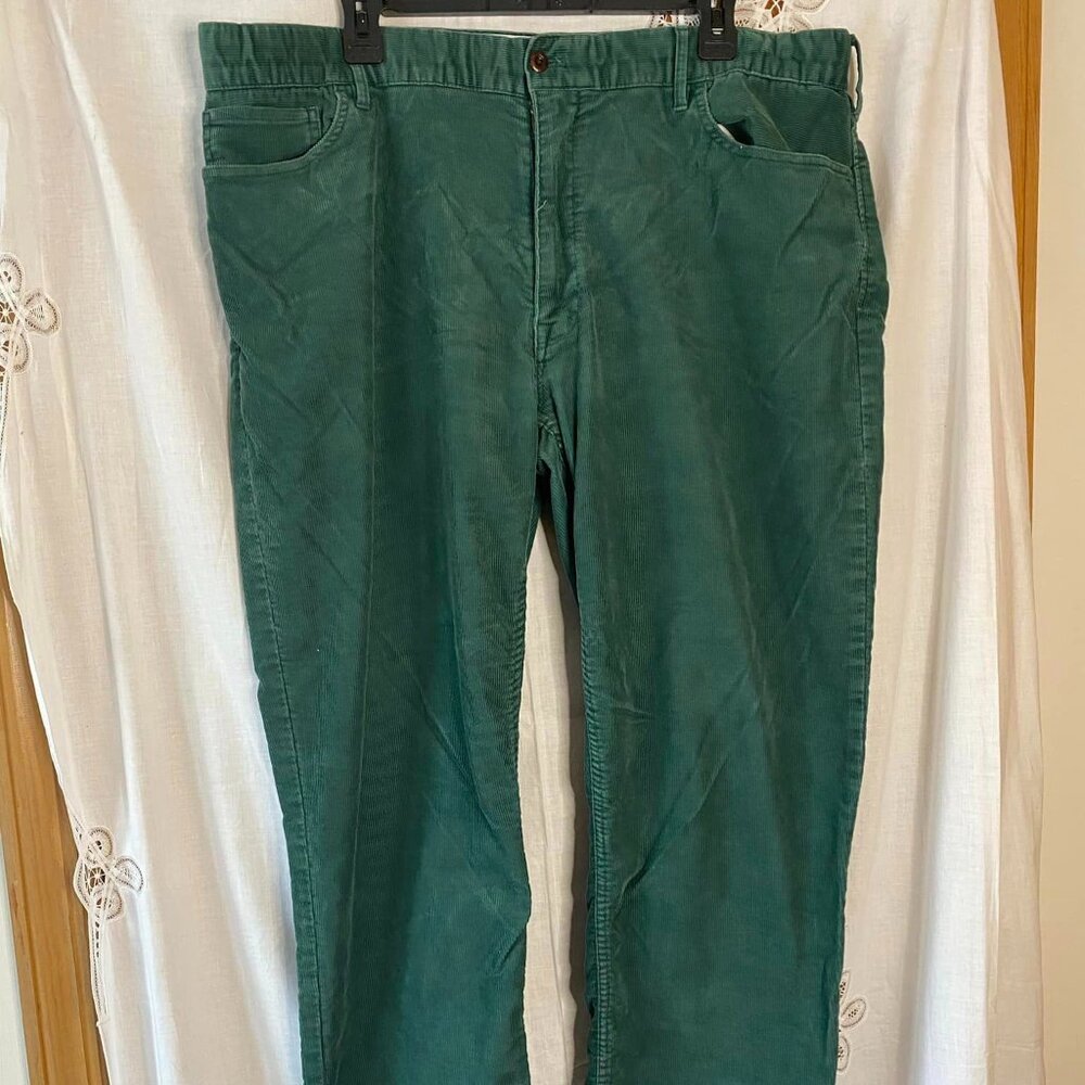 Polo Golf Ralph Lauren Golf Classic Fit Green Corduroy Men's Straight Leg Pants